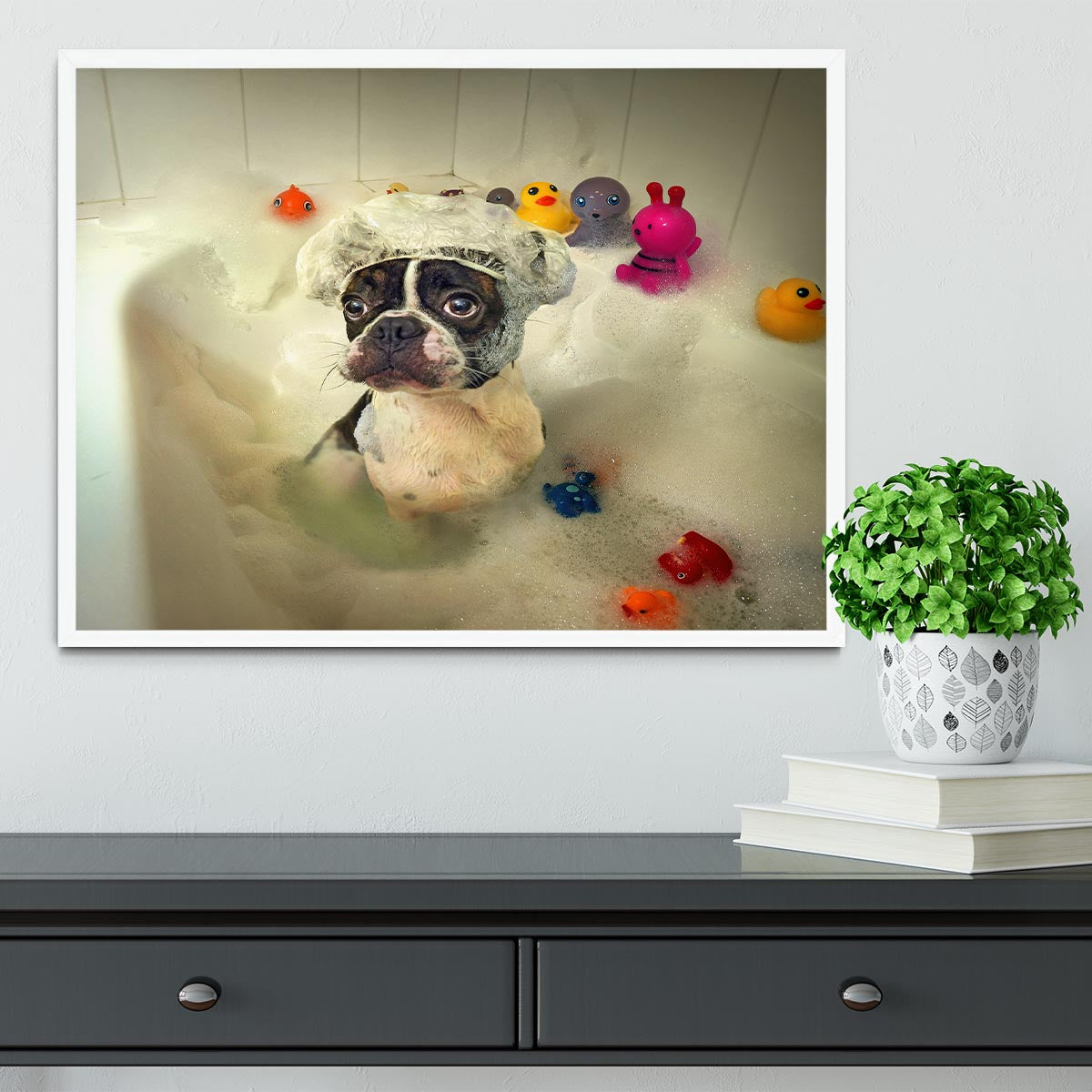 The Bath Framed Print - 1x -6