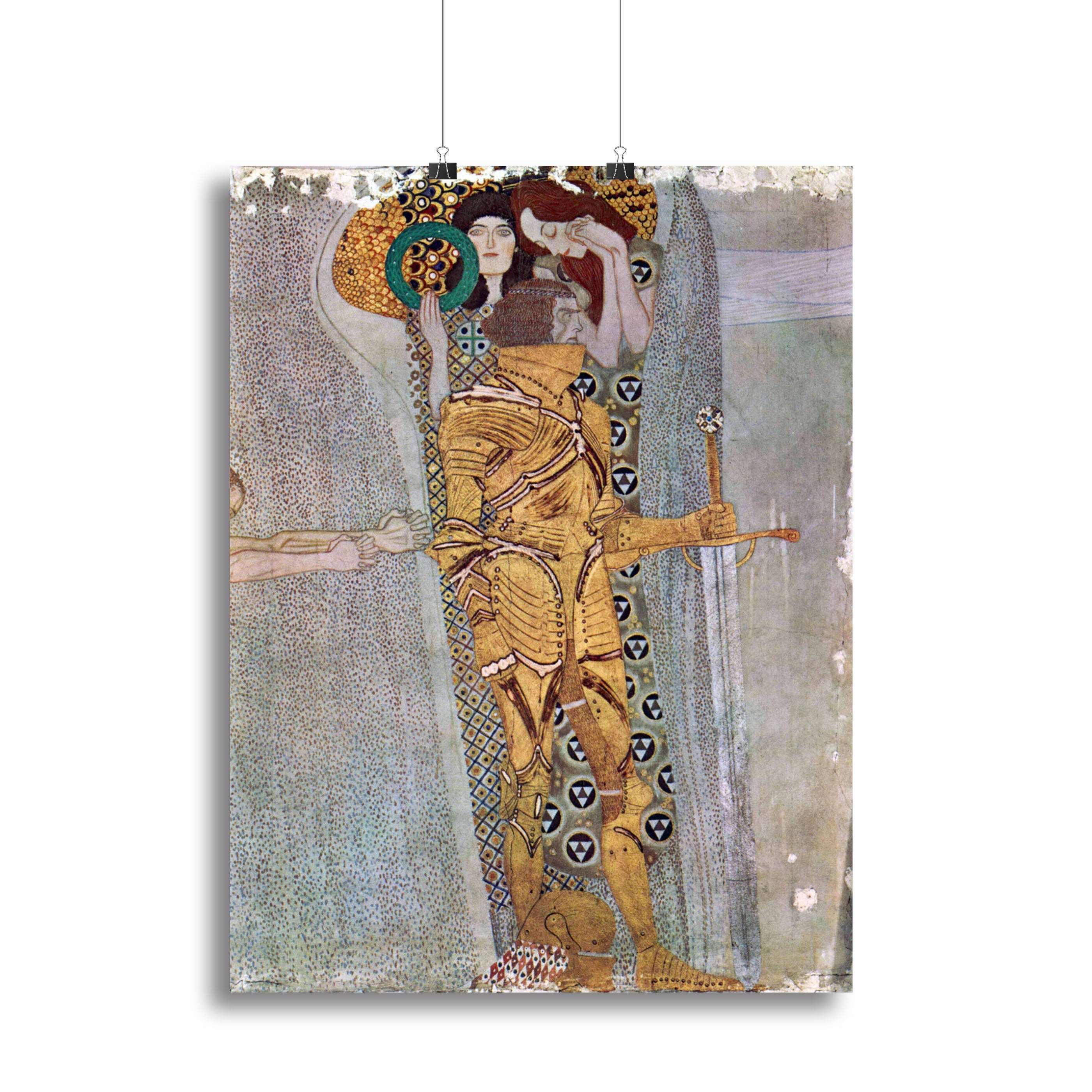 The Beethoven Freize by Klimt Poster - Unframed