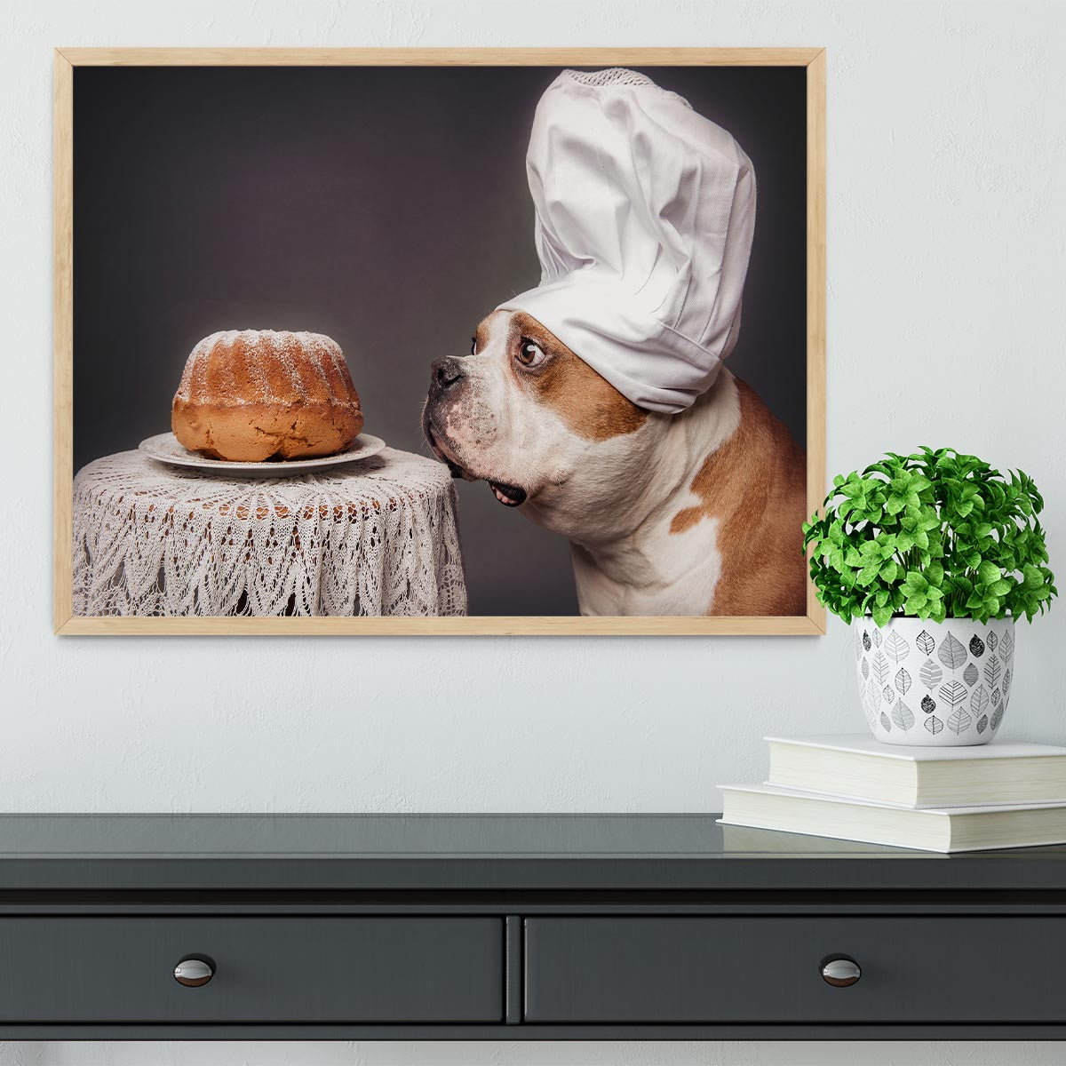 The Confectioner and his masterpiece Framed Print - 1x - 4