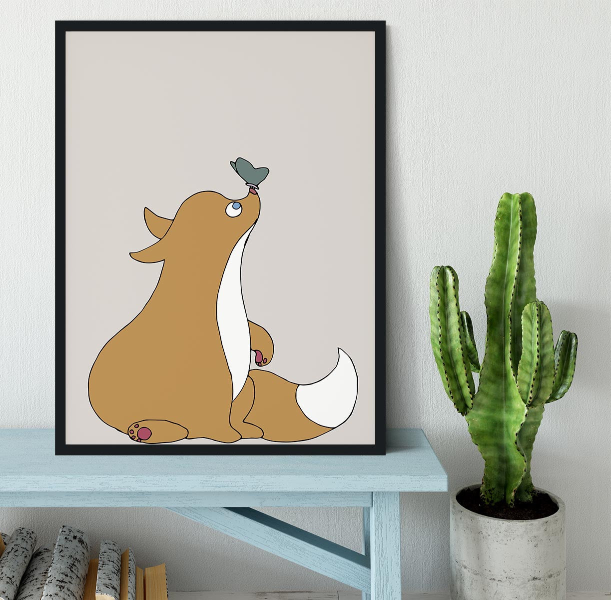 The Fox Framed Print - 1x - 2