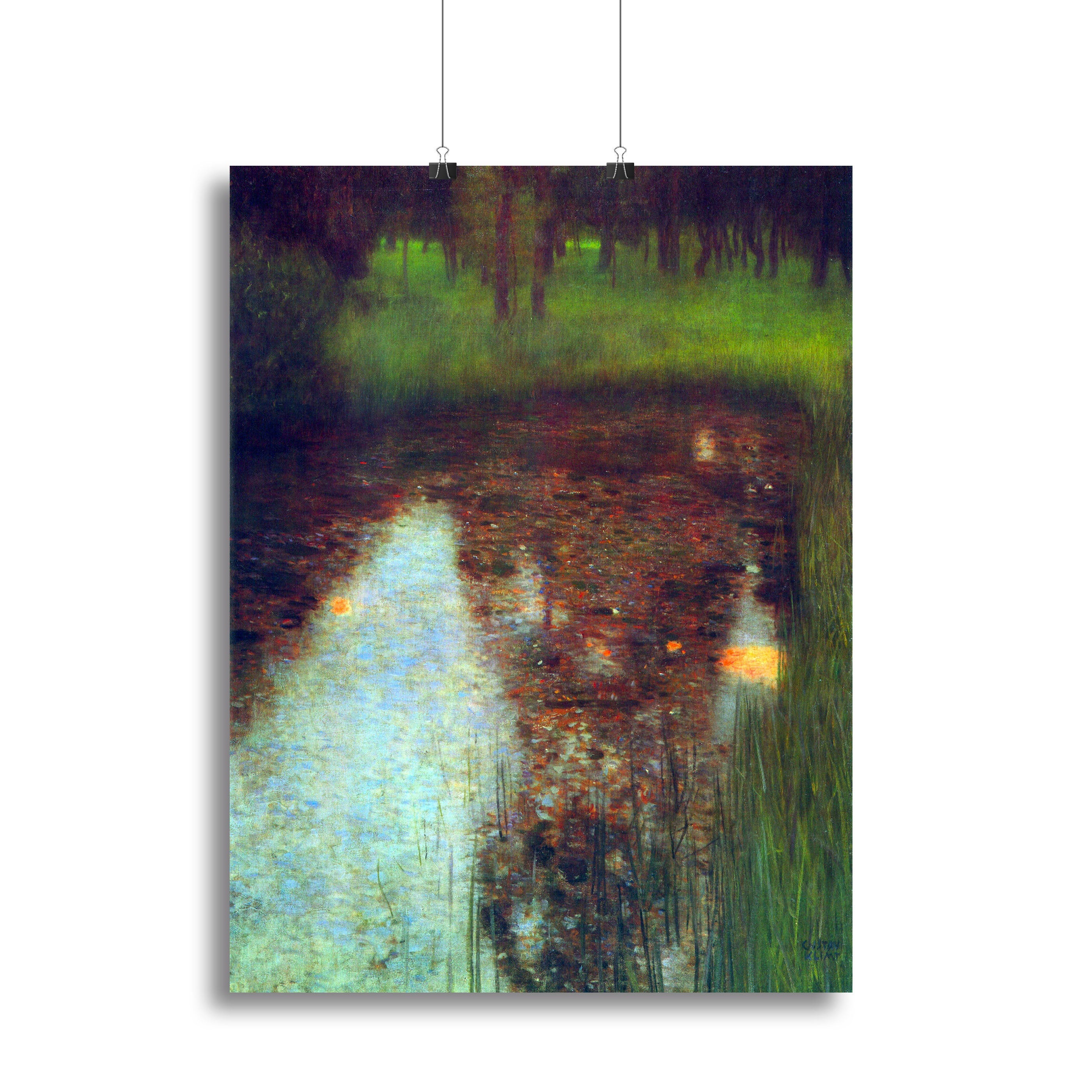 The Marsh by Klimt Poster - Unframed