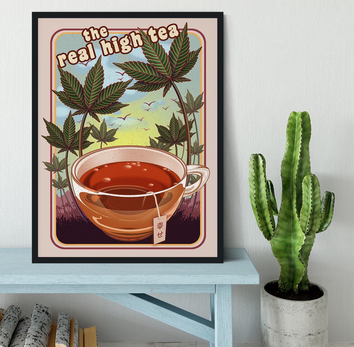 The Real High Tea Framed Print - Canvas Art Rocks - 2