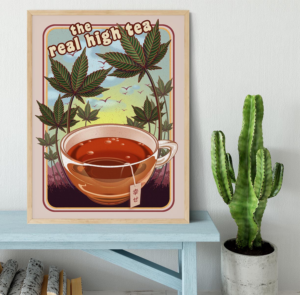 The Real High Tea Framed Print - Canvas Art Rocks - 4