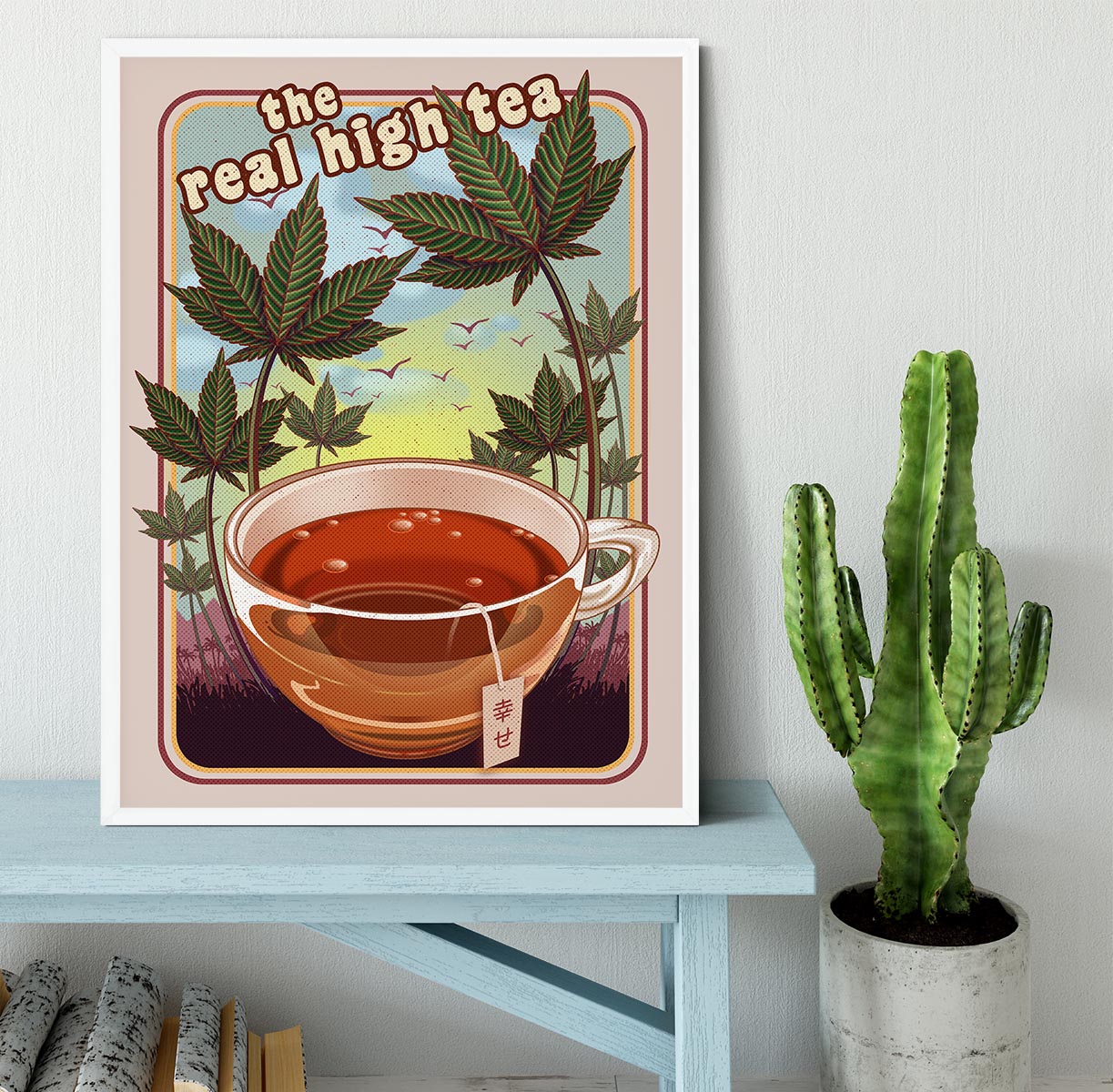 The Real High Tea Framed Print - Canvas Art Rocks -6