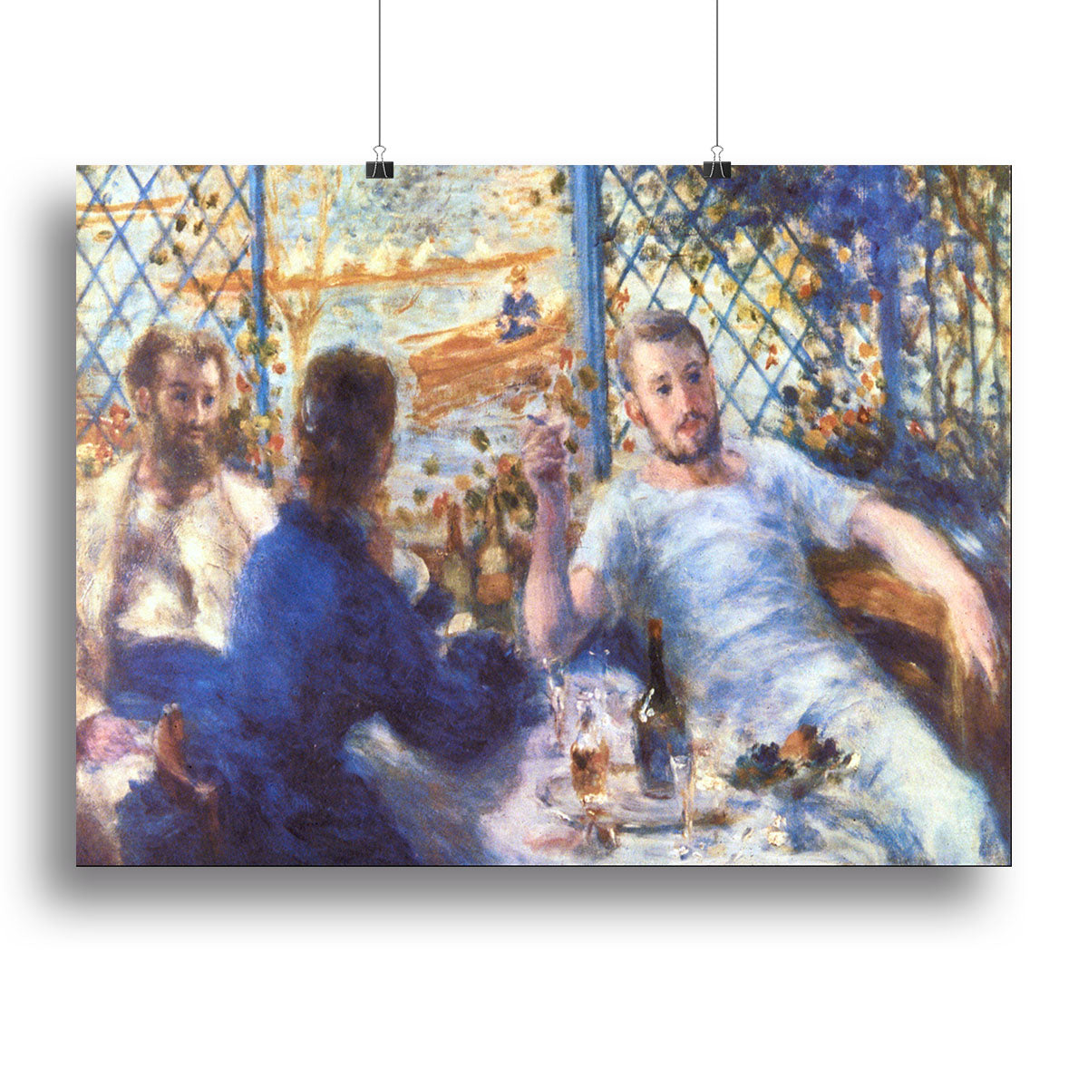 The Rowers Lunch by Renoir Poster - Unframed