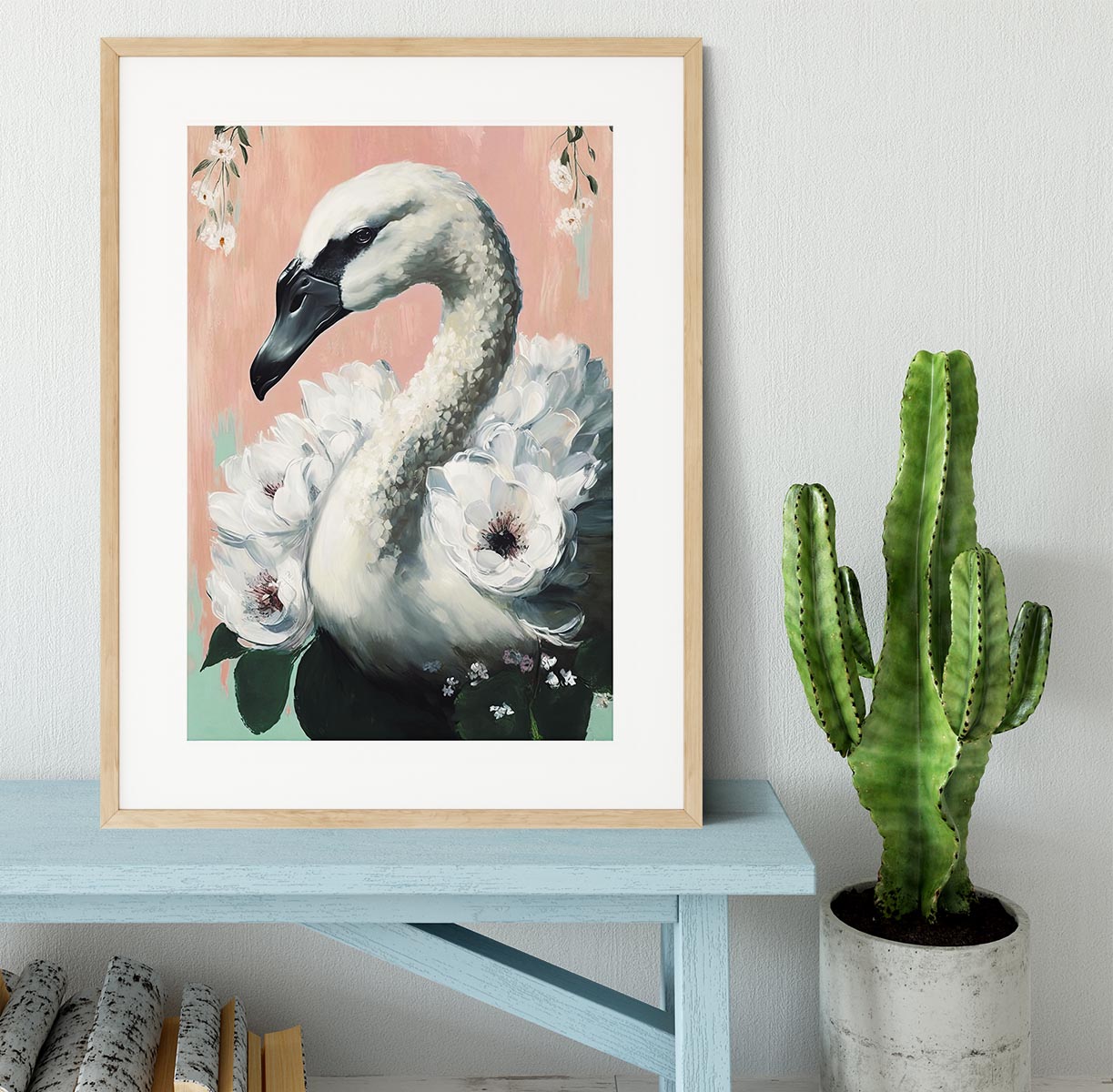 The Swan Framed Print - 1x - 3