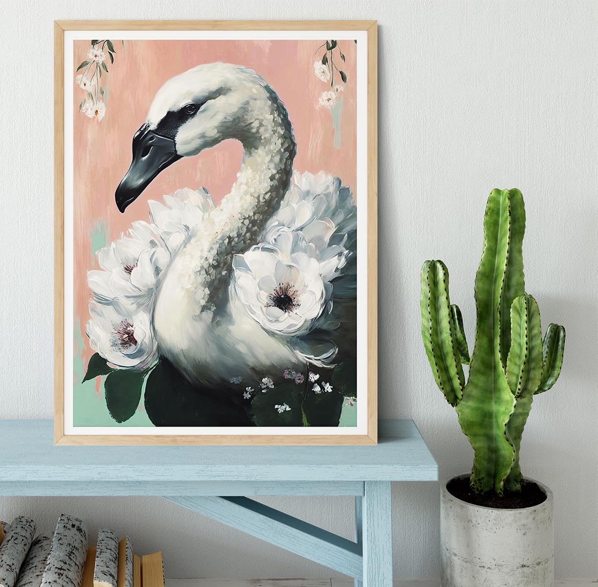 The Swan Framed Print - 1x - 4