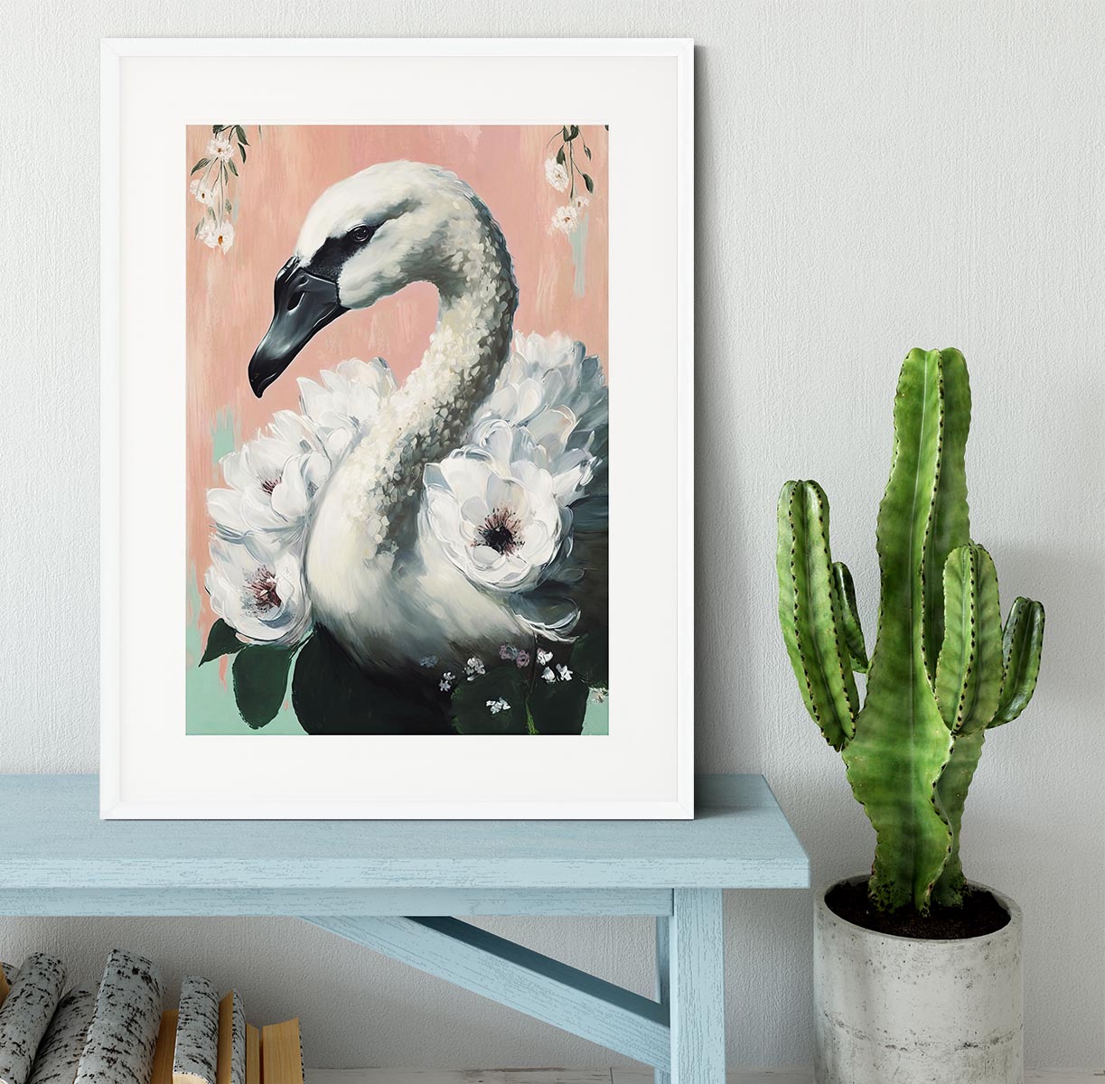 The Swan Framed Print - 1x - 5