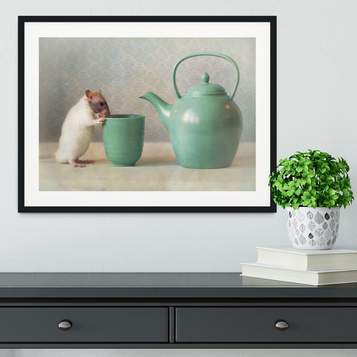 The Teapot Framed Print - 1x - 1