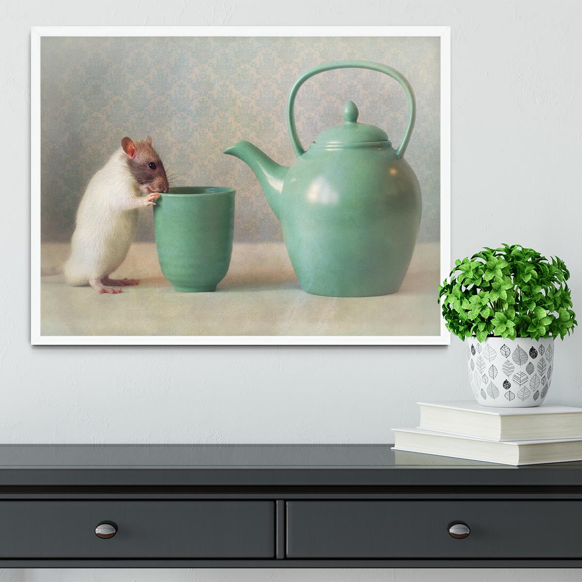 The Teapot Framed Print - 1x -6