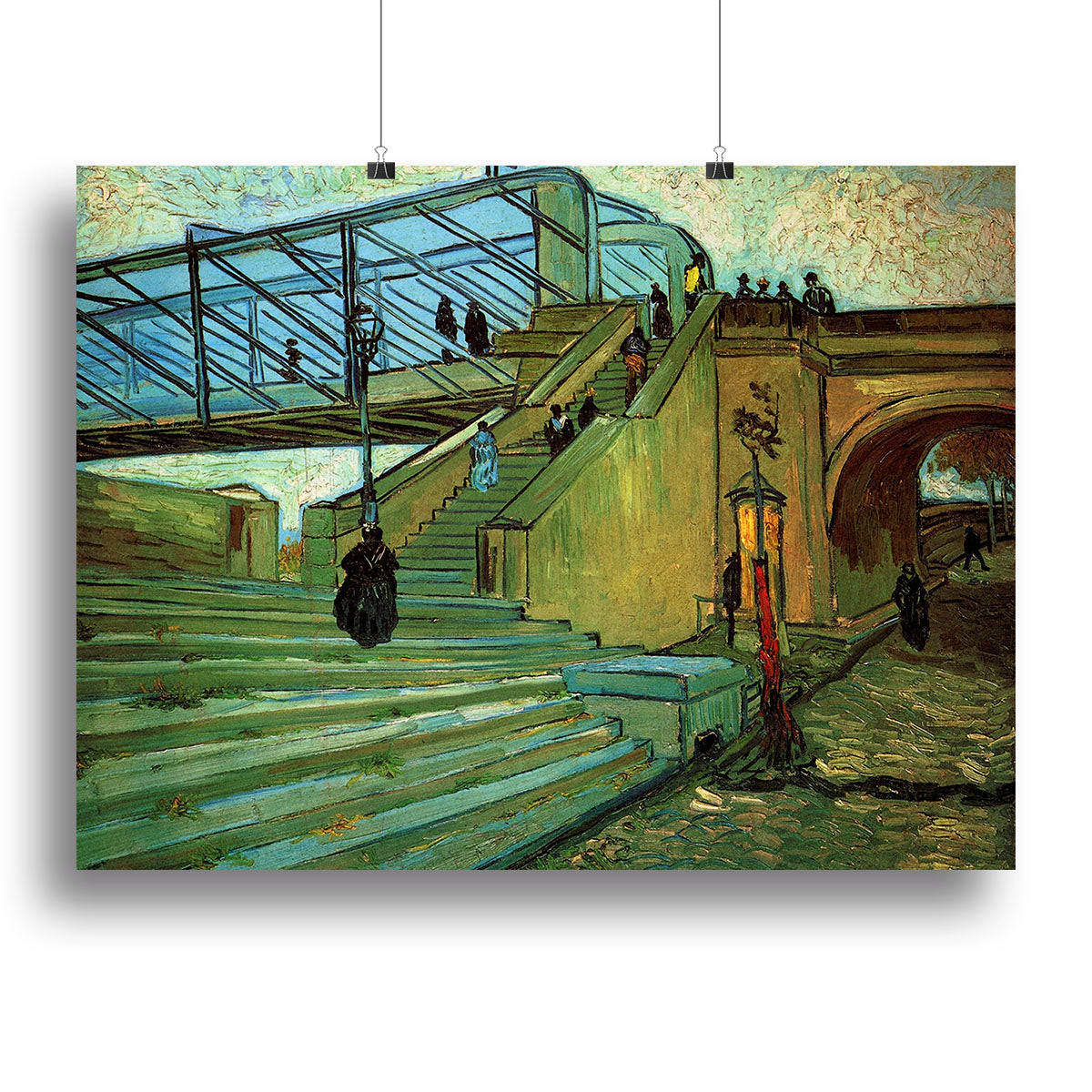 The Trinquetaille Bridge by Van Gogh Poster - Unframed