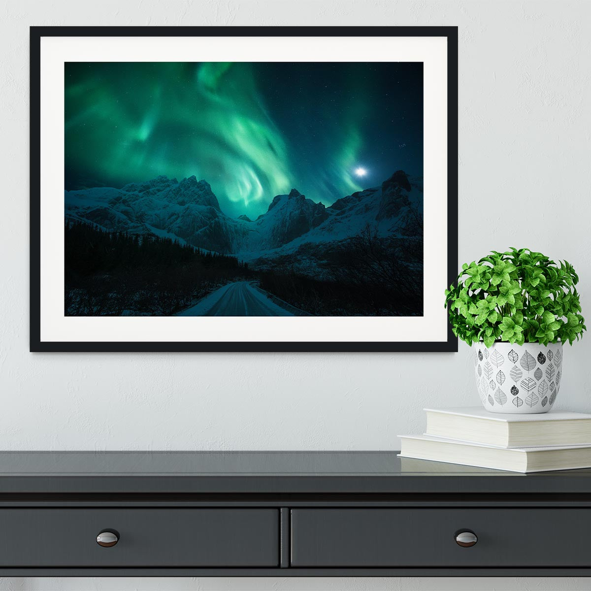 The green Poison Framed Print - Canvas Art Rocks - 1