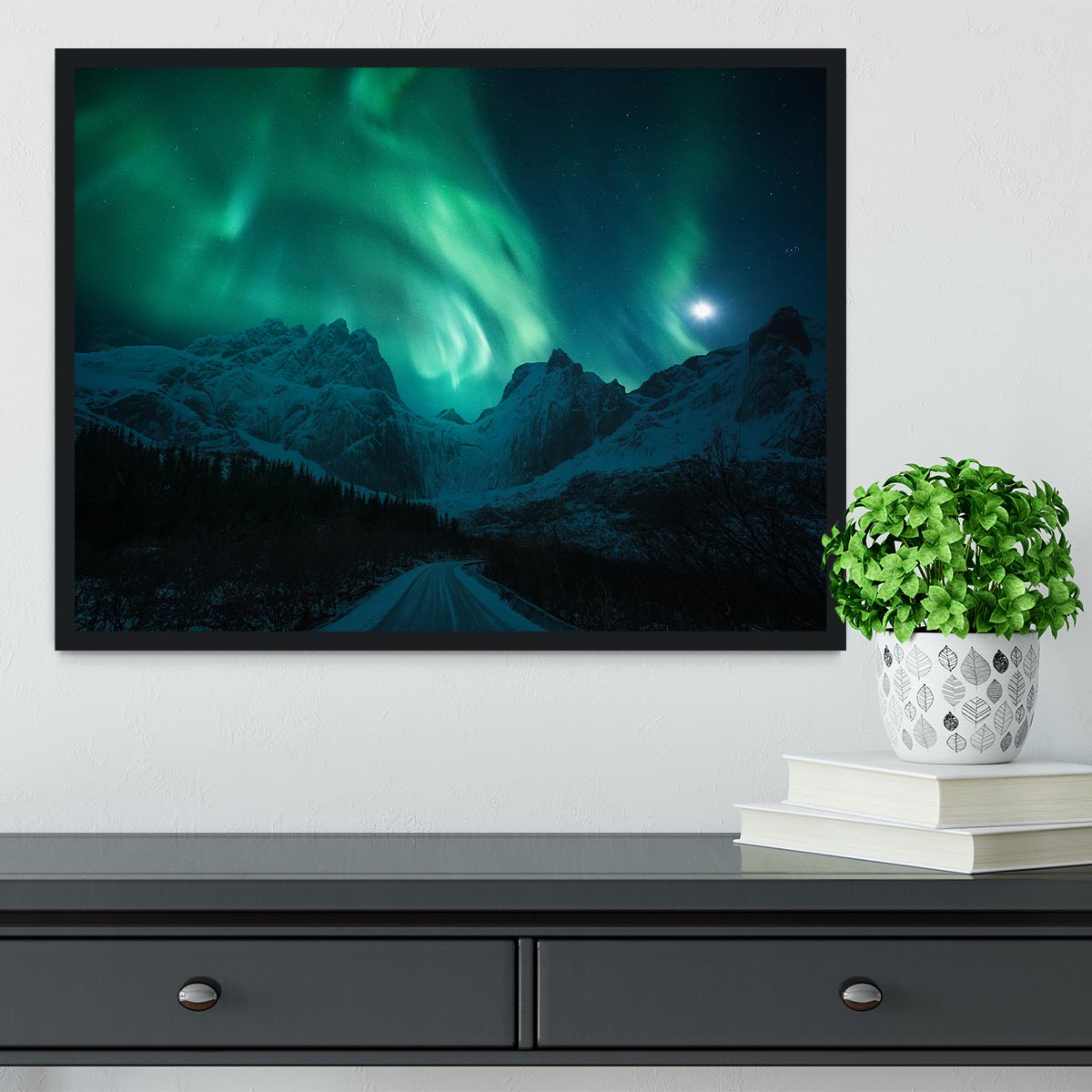 The green Poison Framed Print - Canvas Art Rocks - 2