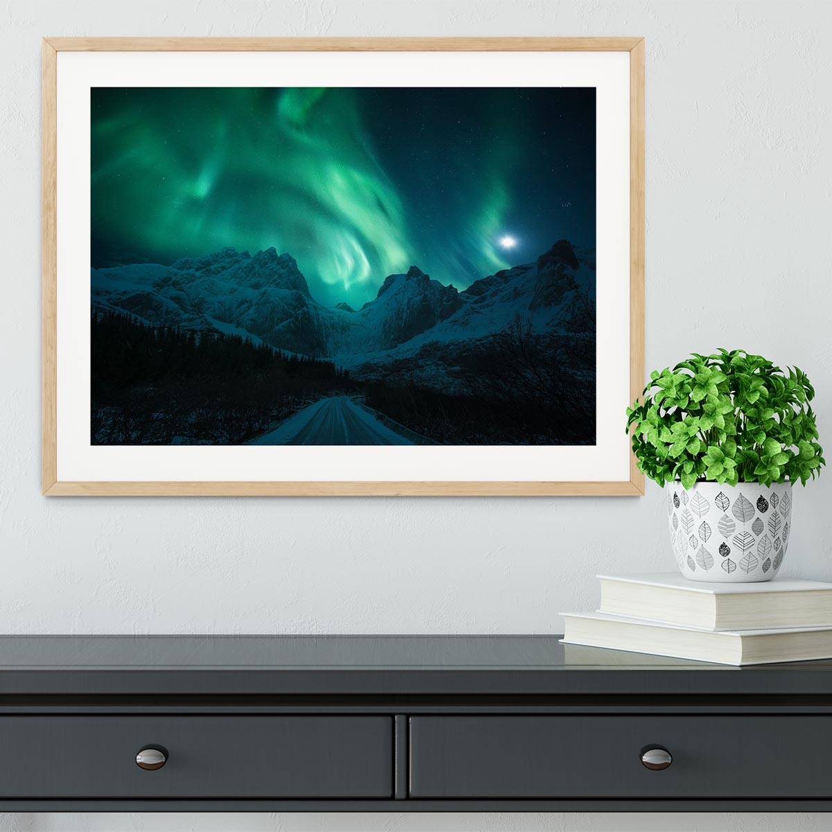 The green Poison Framed Print - Canvas Art Rocks - 3