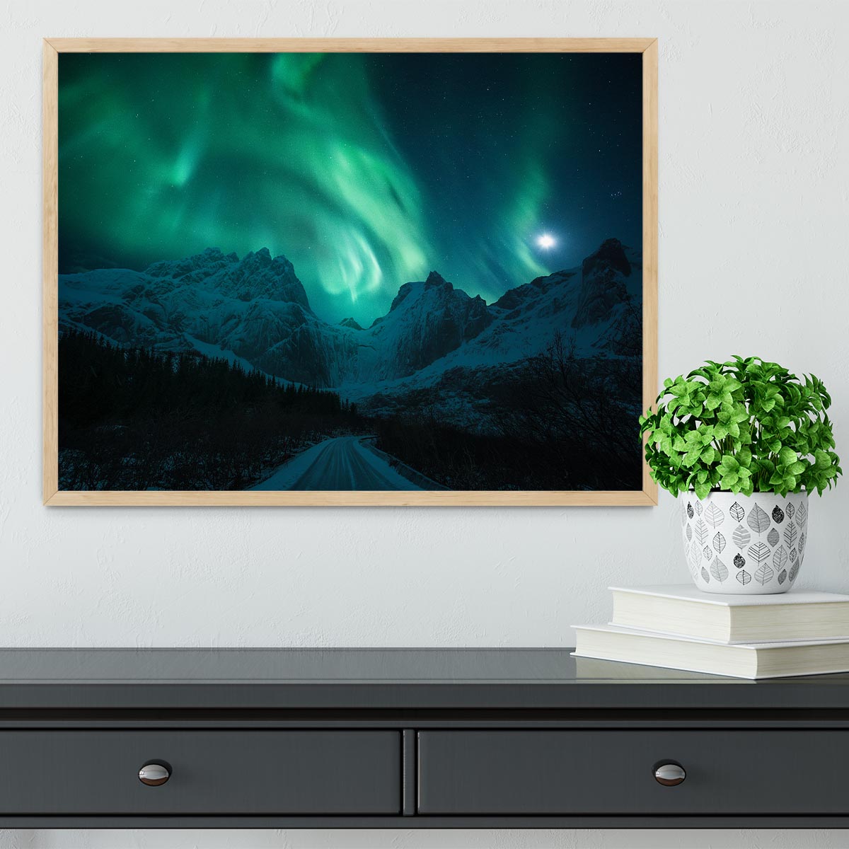 The green Poison Framed Print - Canvas Art Rocks - 4