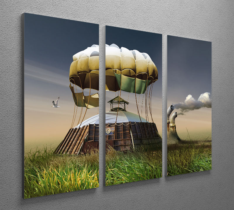 The home 3 Split Panel Canvas Print - 1x - 2