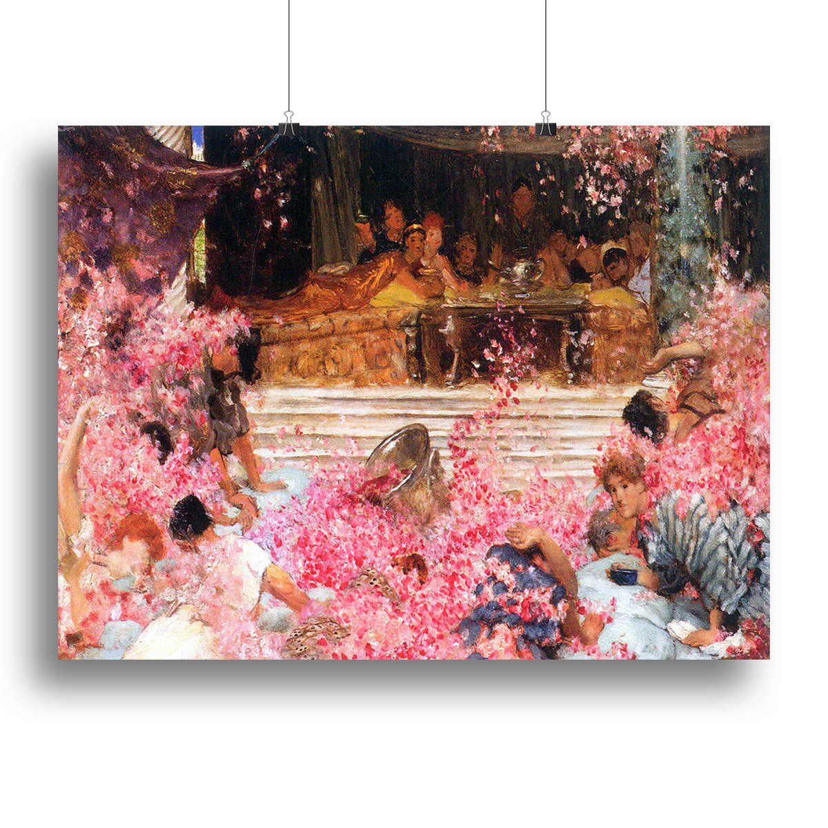 The roses of Heliogabalus by Alma Tadema Poster - Unframed