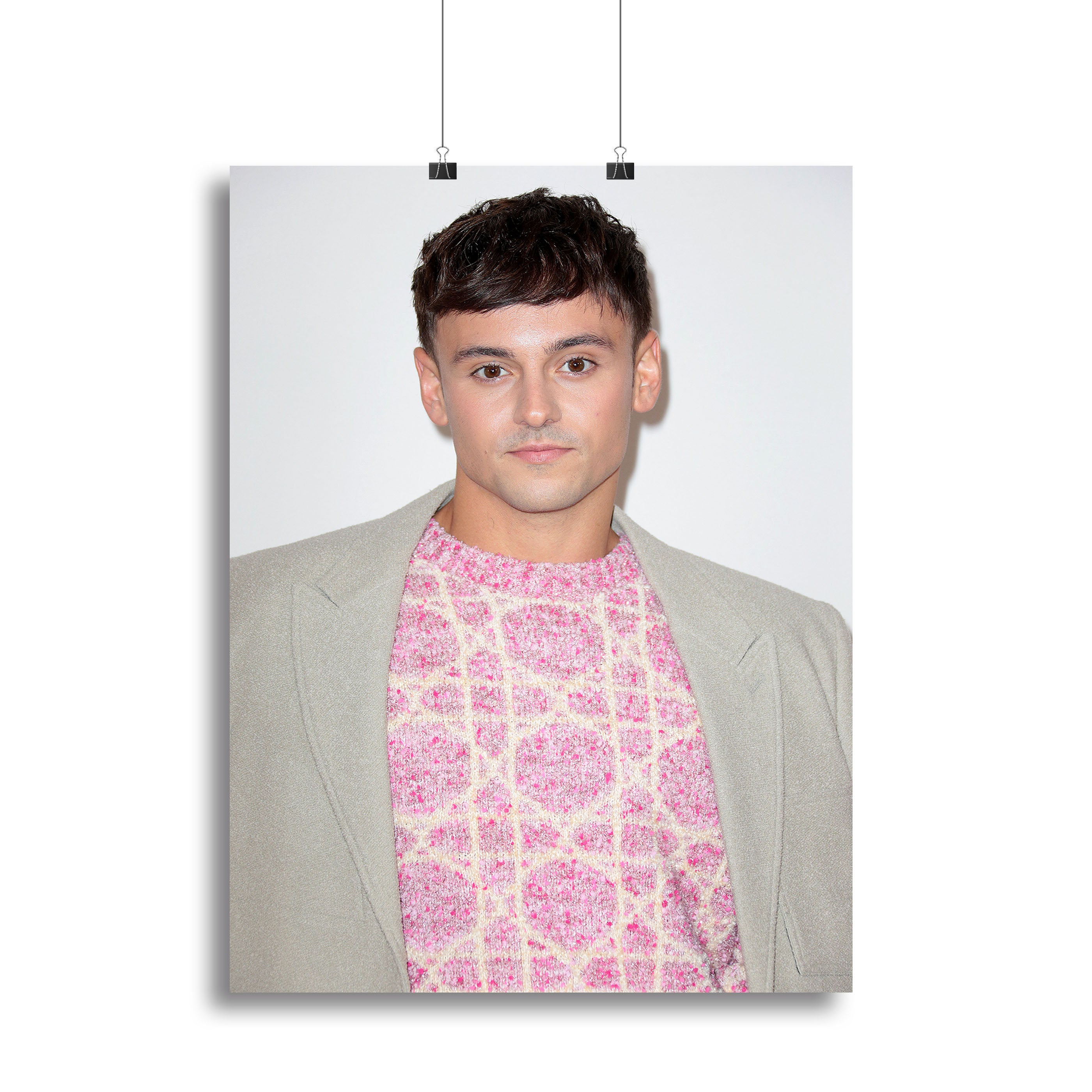 Tom Daley at GQ Men of the Year awards Canvas Print or Poster - Canvas Art Rocks - 2