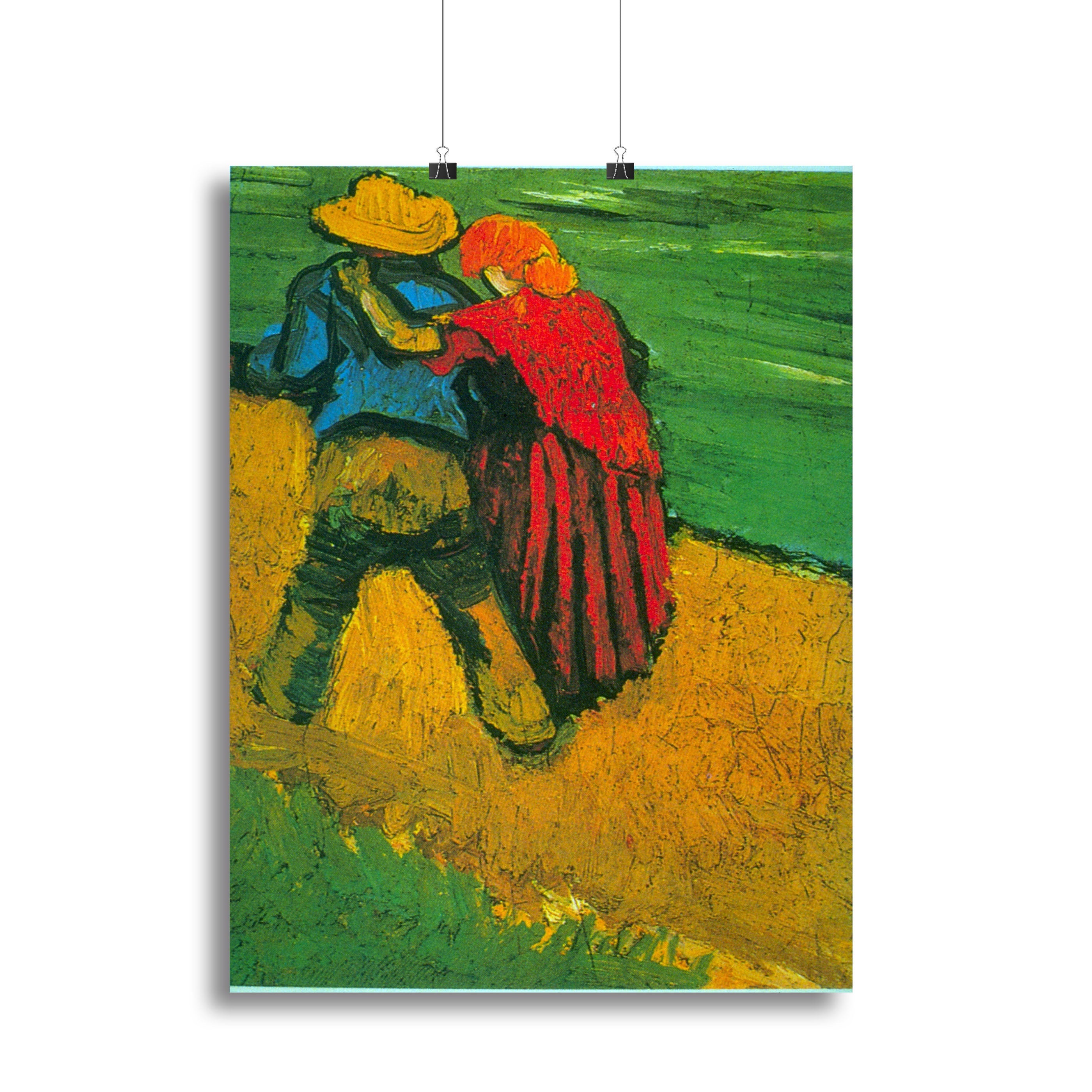 Two Lovers By Vincent Van Gogh Poster - Unframed