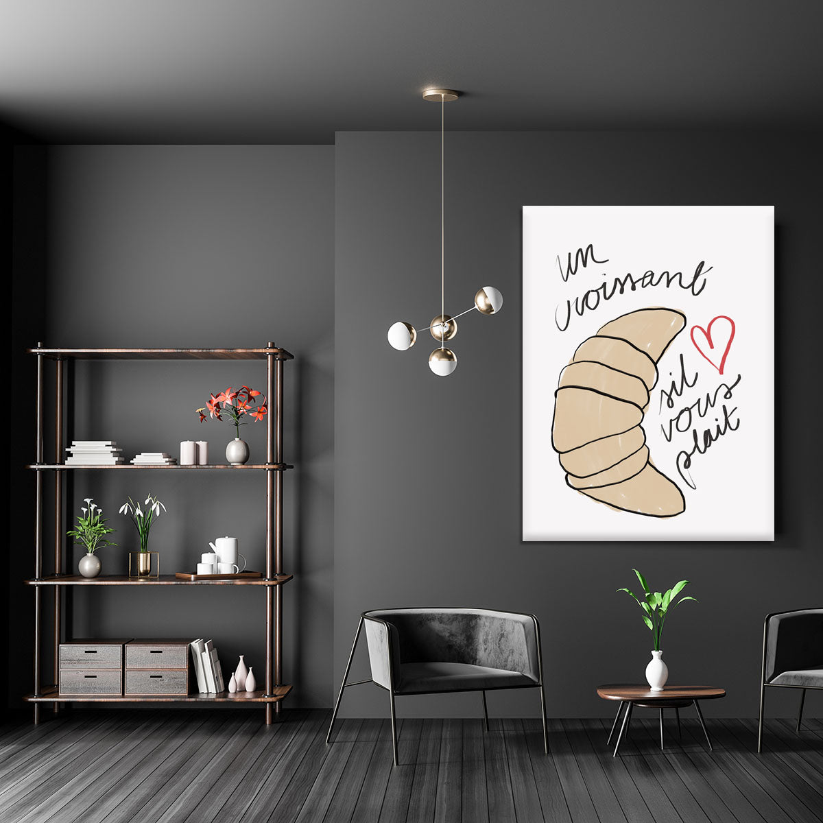 Un Croissant Canvas Print or Poster - Canvas Art Rocks - 5