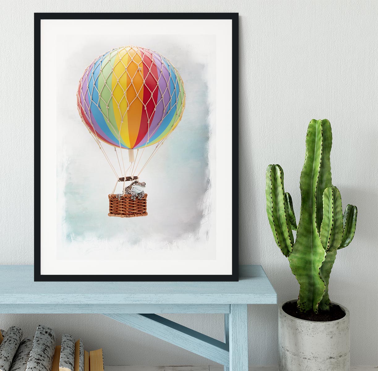 Up Up and Away Framed Print - 1x - 1