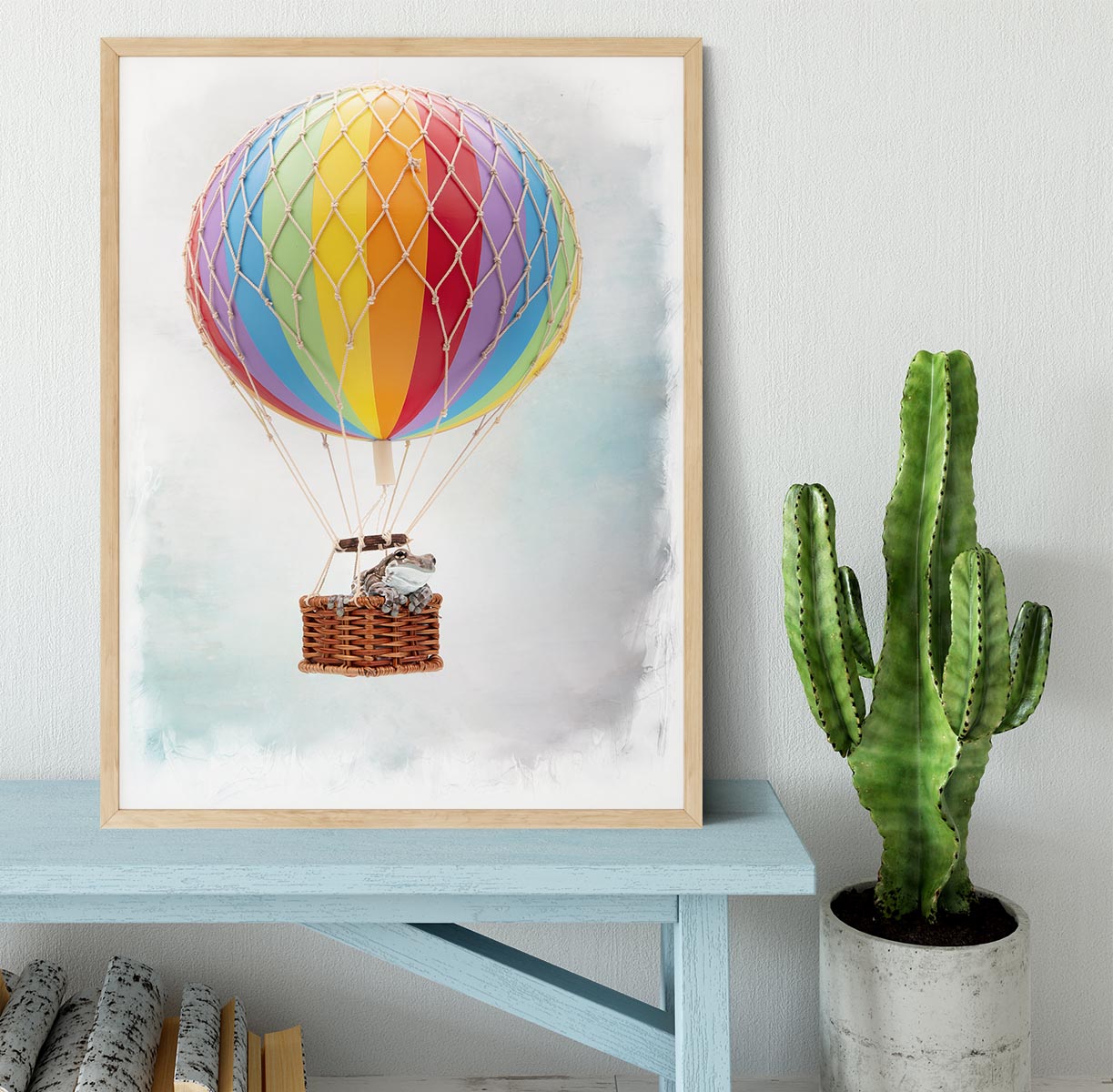 Up Up and Away Framed Print - 1x - 4