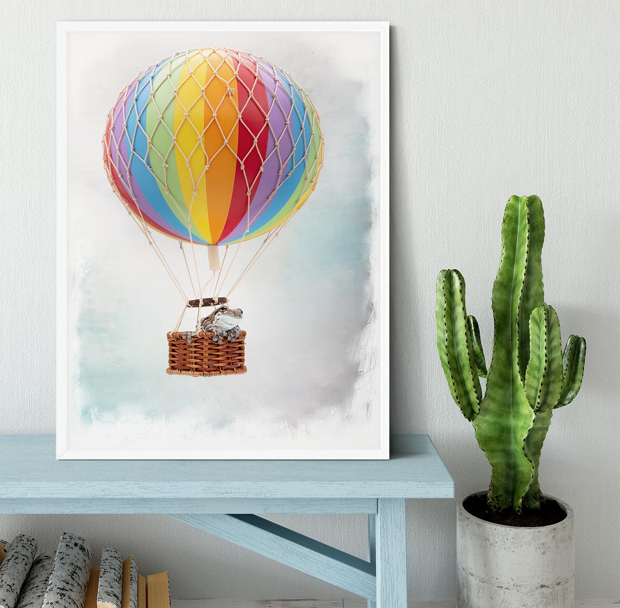 Up Up and Away Framed Print - 1x -6