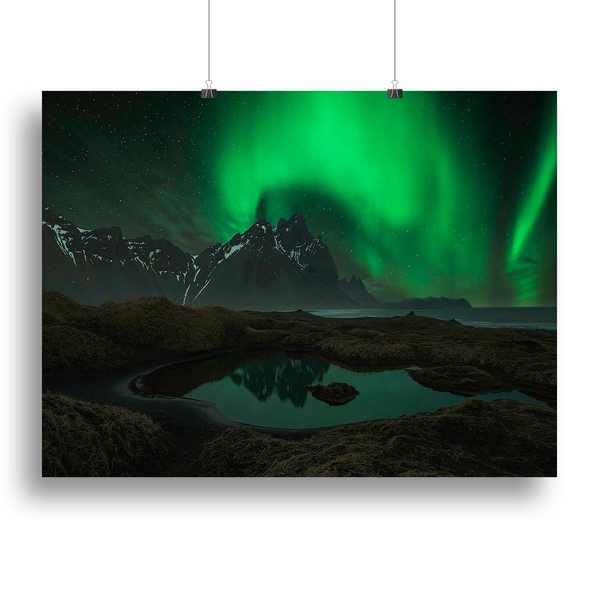 Vesturhorn Canvas Print or Poster - Canvas Art Rocks - 2