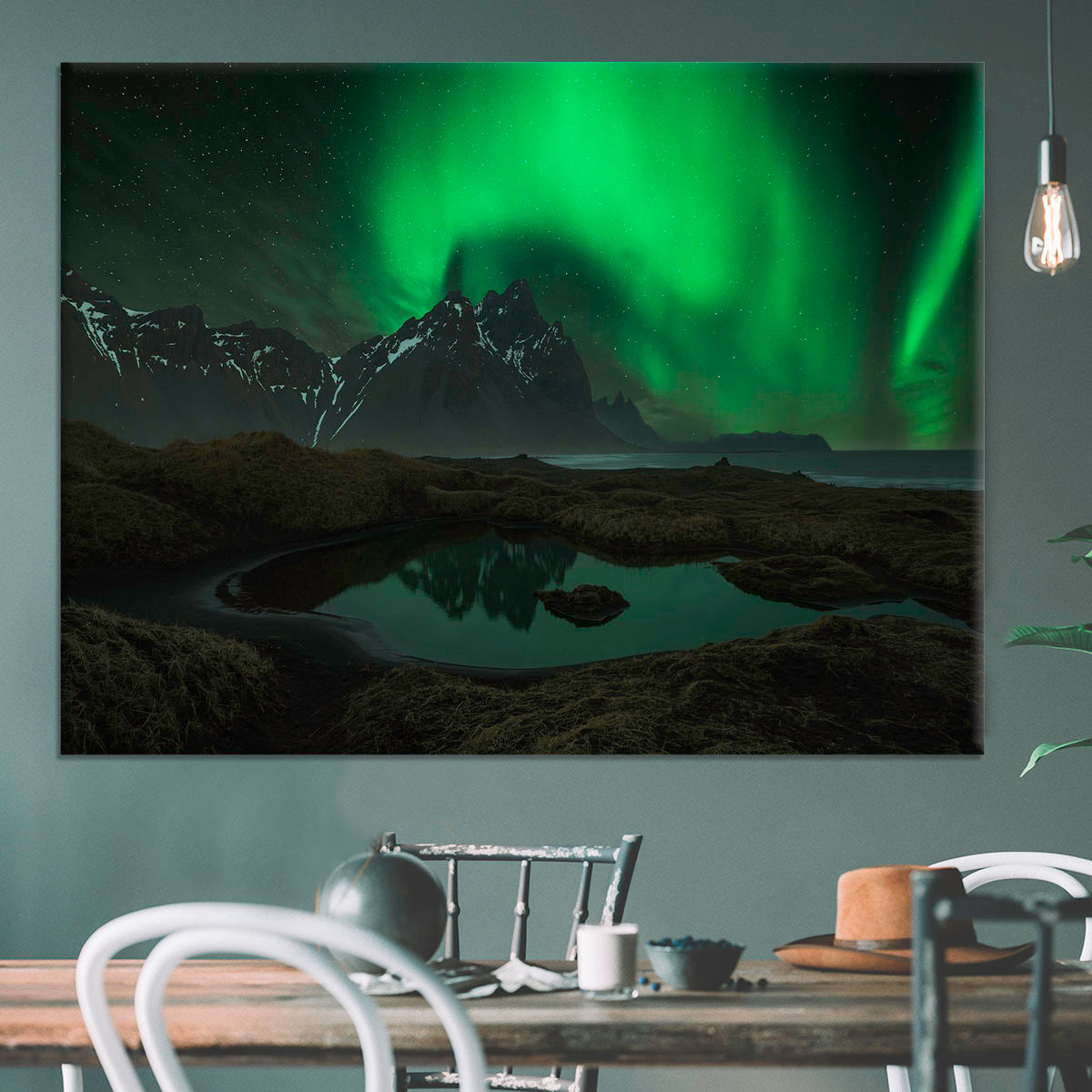 Vesturhorn Canvas Print or Poster - Canvas Art Rocks - 3