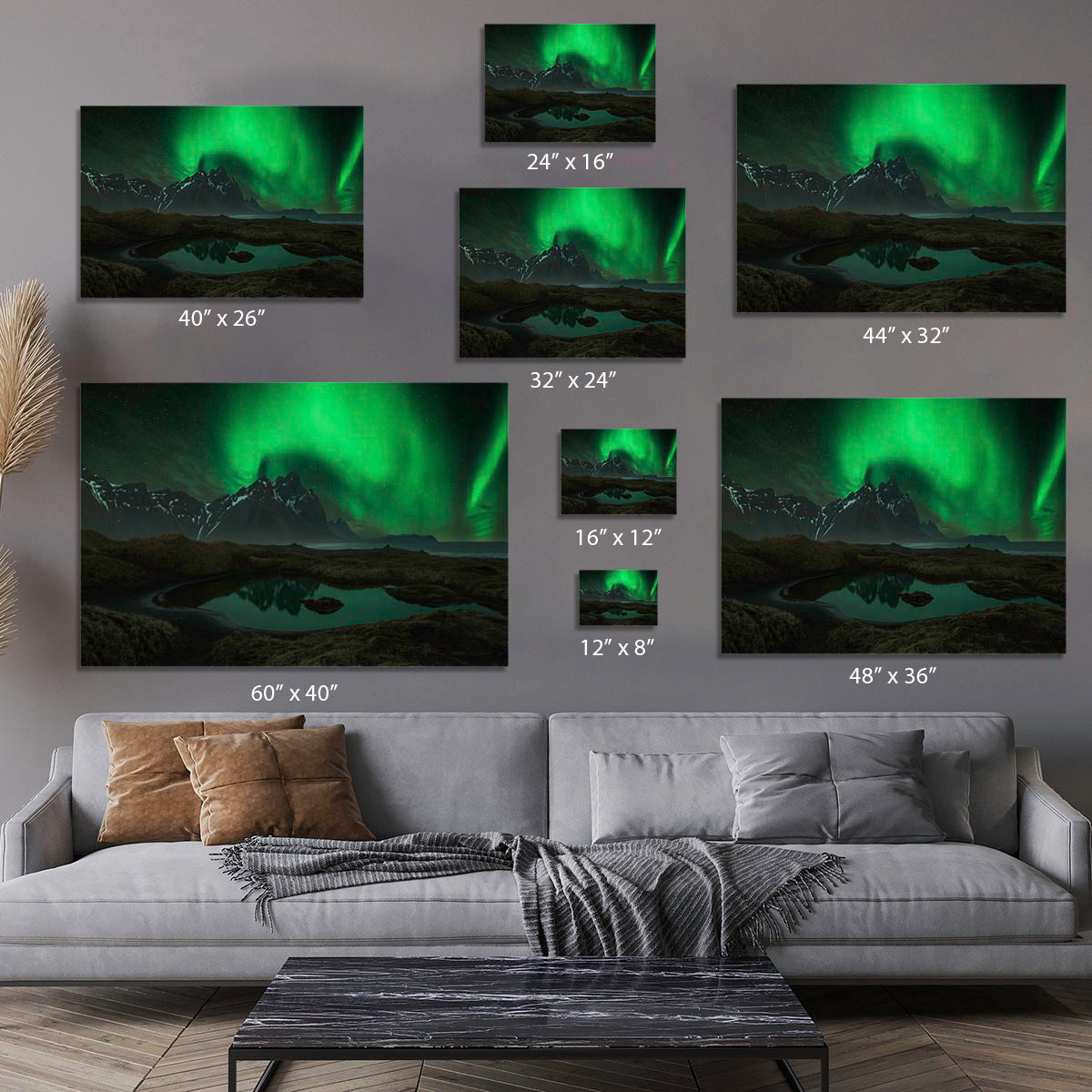 Vesturhorn Canvas Print or Poster - Canvas Art Rocks - 7