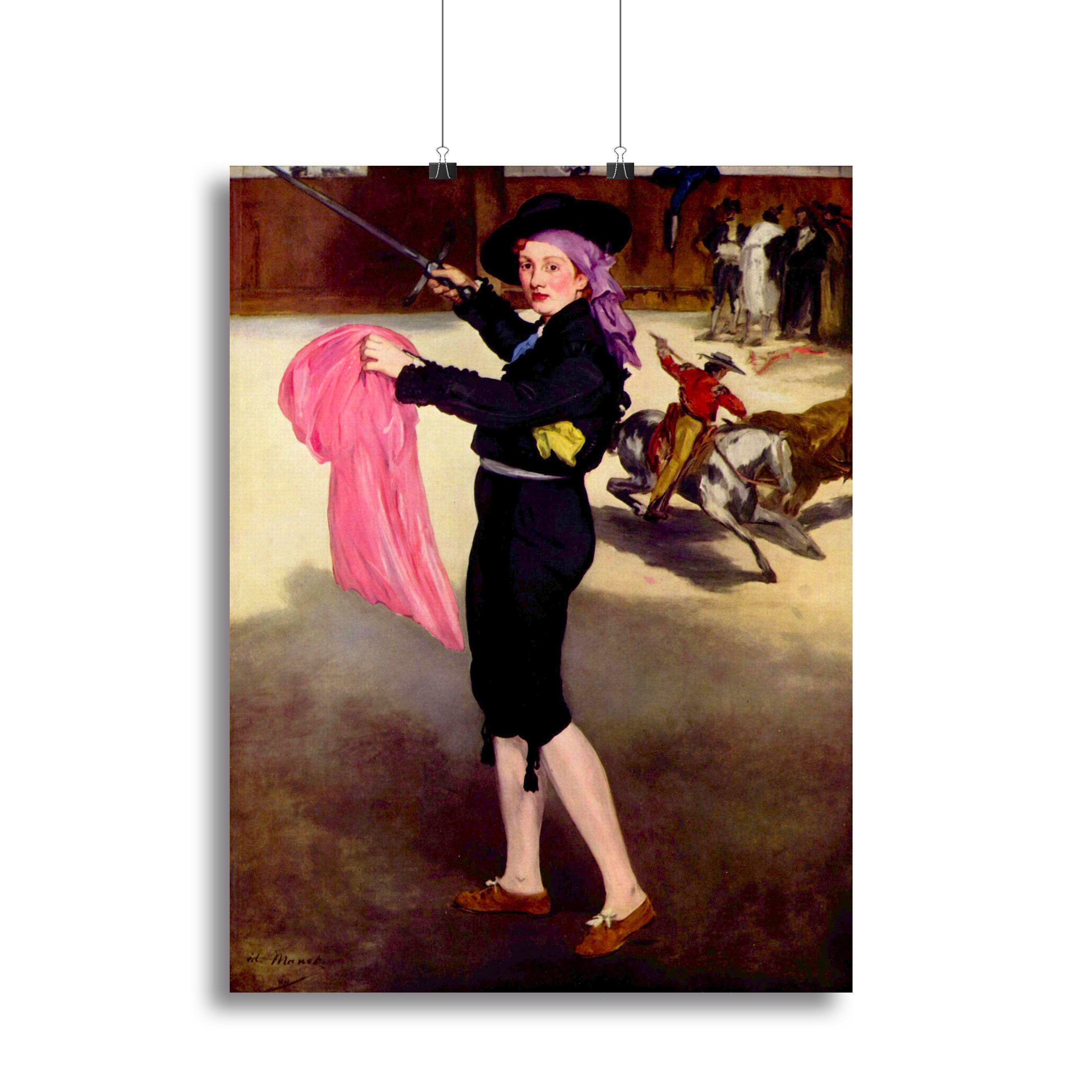 Victorine in the Costume of a Matador by Manet Poster - Unframed
