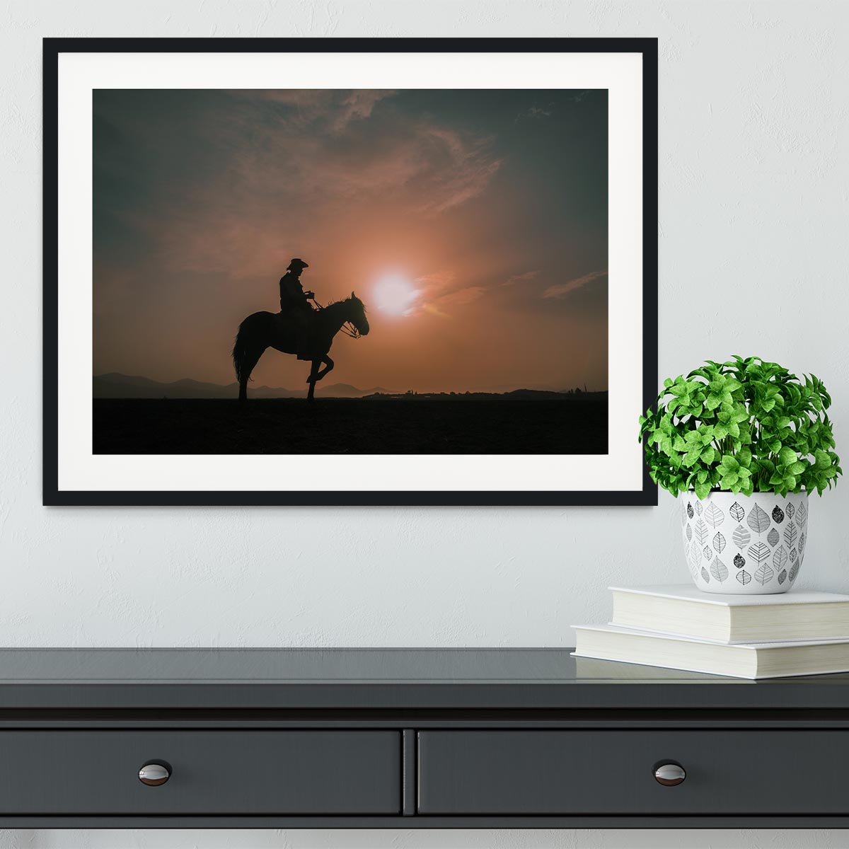 WAITING Framed Print - 1x - 1