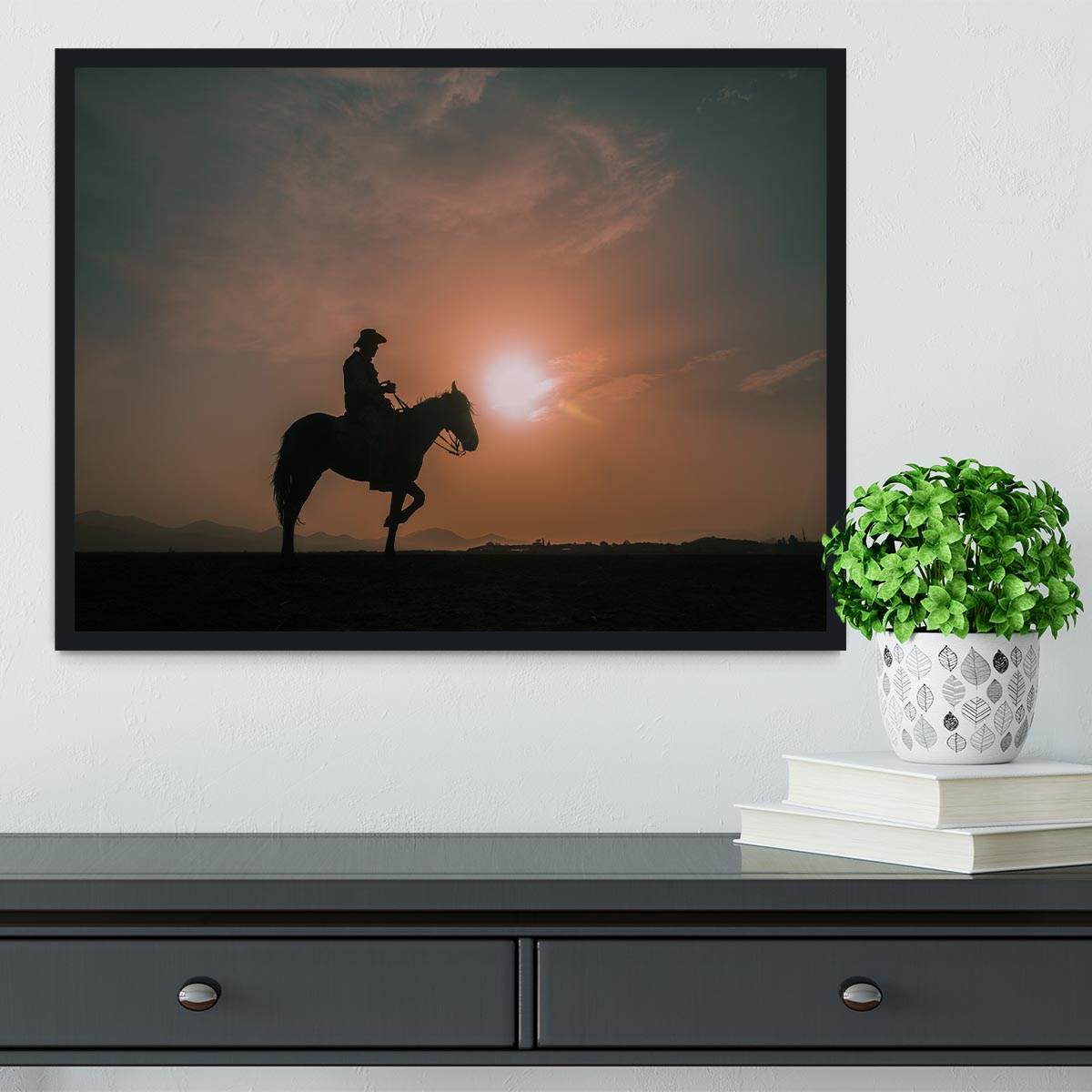 WAITING Framed Print - 1x - 2