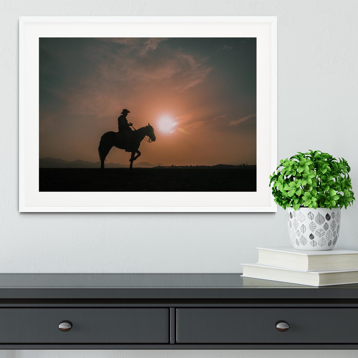 WAITING Framed Print - 1x - 5