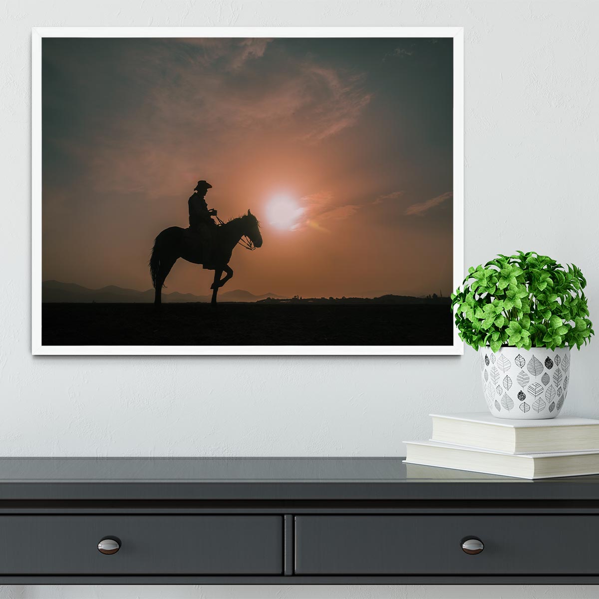 WAITING Framed Print - 1x -6