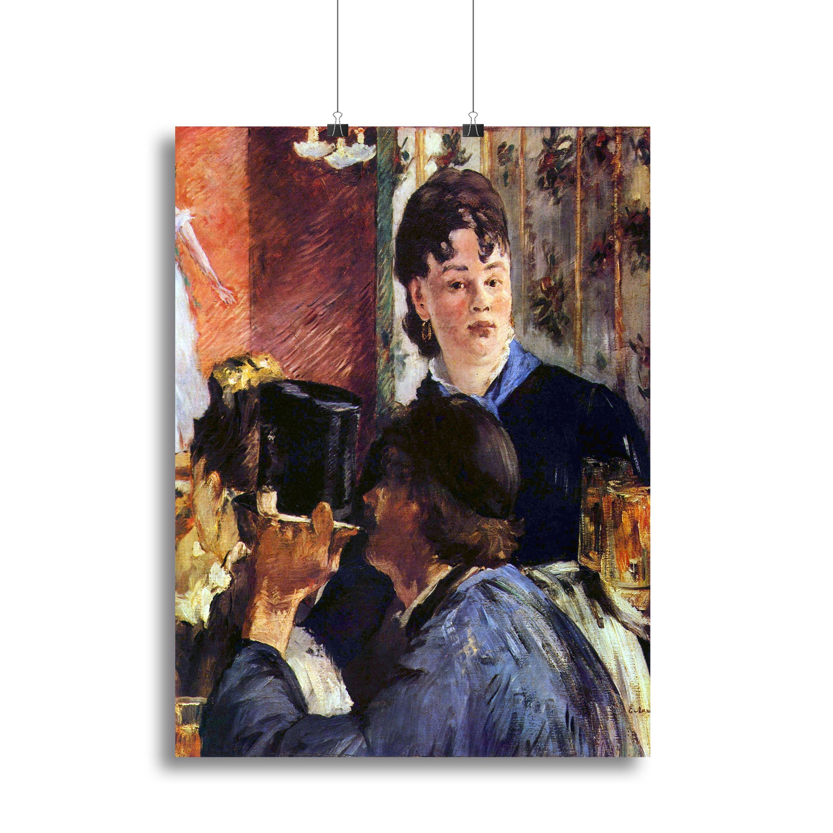 Waitress by Manet Poster - Unframed
