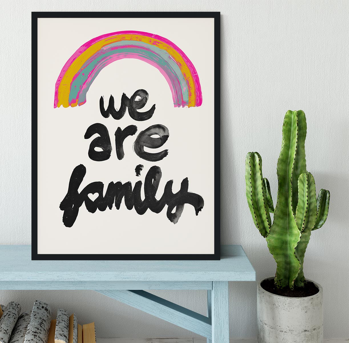 We Are Family Framed Print - 1x - 2