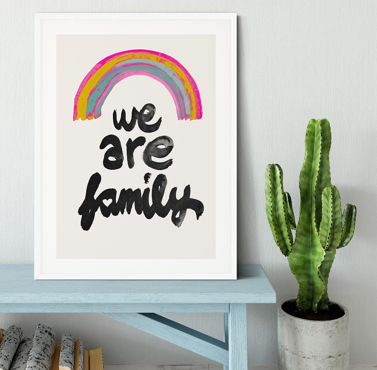 We Are Family Framed Print - 1x - 5