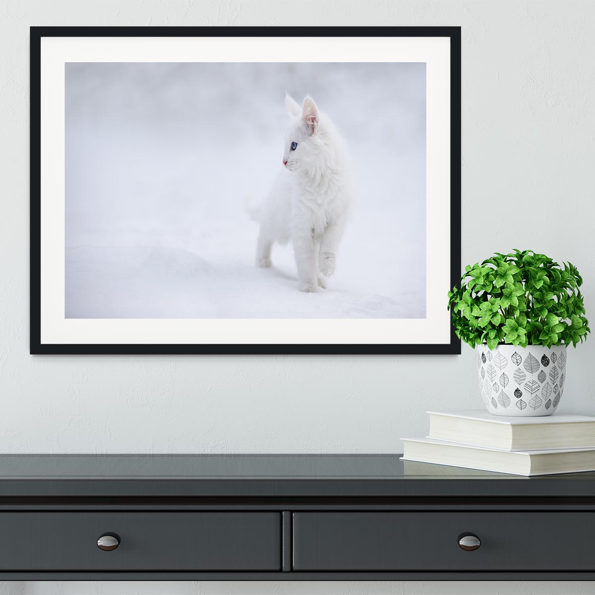 White as Snow Framed Print - 1x - 1