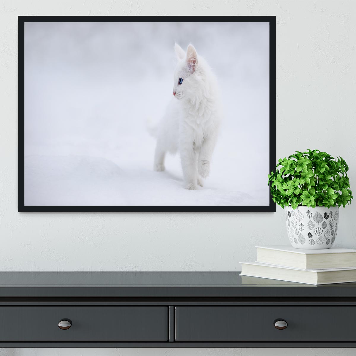 White as Snow Framed Print - 1x - 2