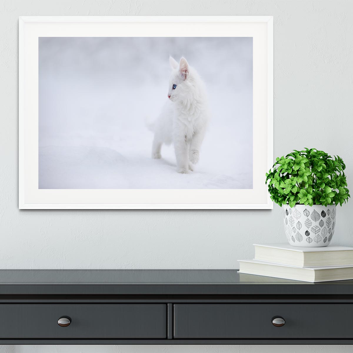 White as Snow Framed Print - 1x - 5