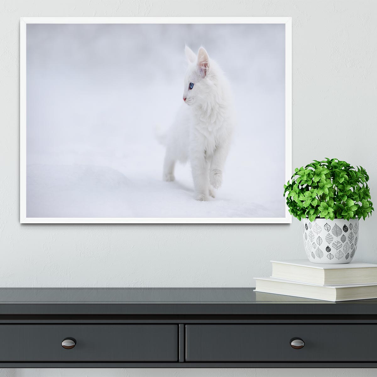 White as Snow Framed Print - 1x -6