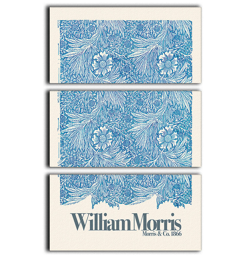 William Morris Marigold 3 Split Panel Canvas Print