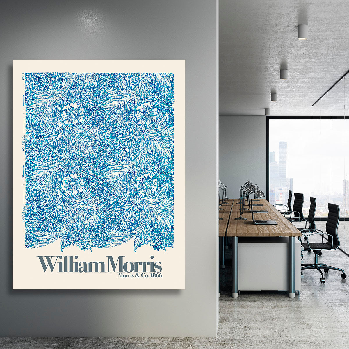 William Morris Marigold  Canvas Print or Poster