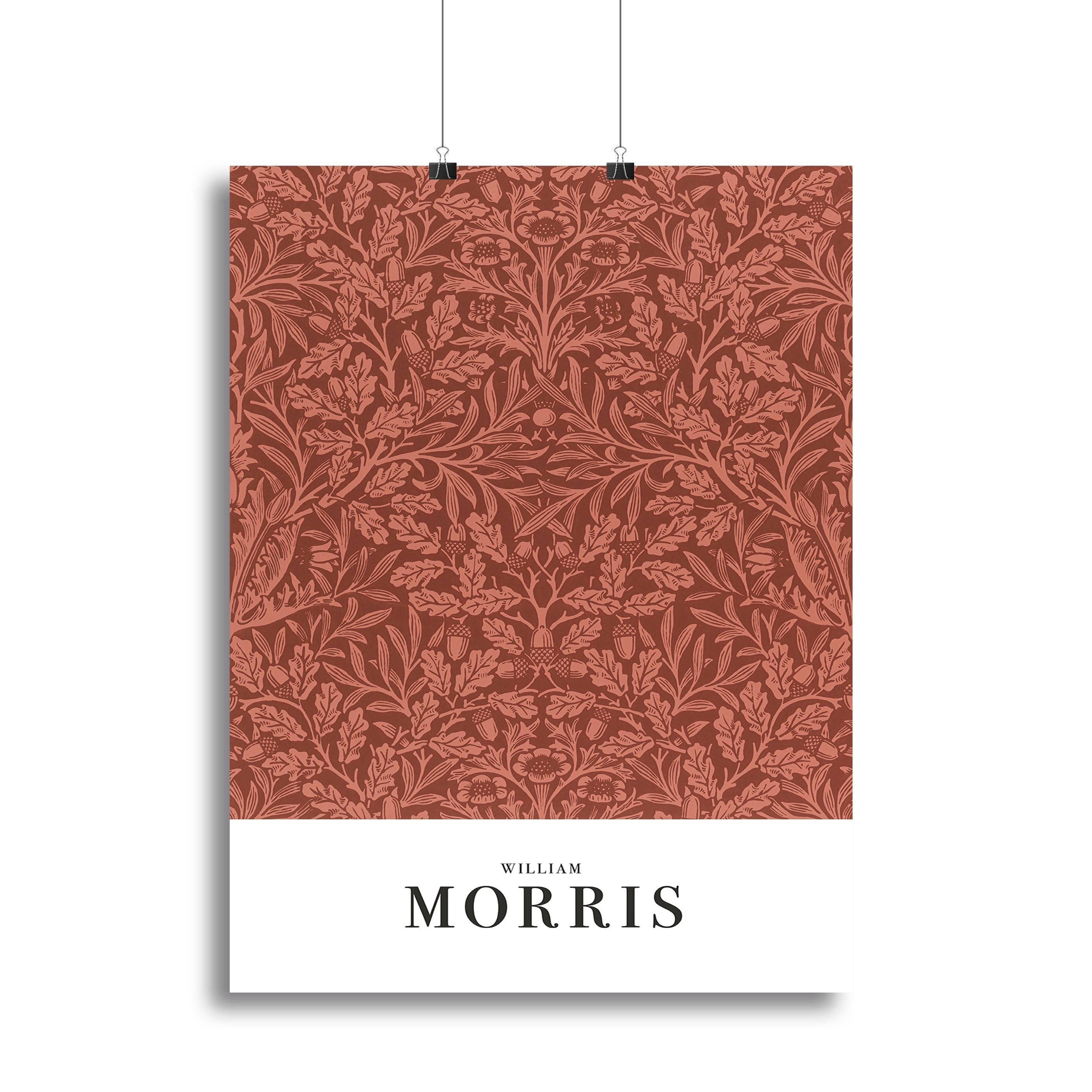 William Morris Acorns and oak leaves Poster - Unframed