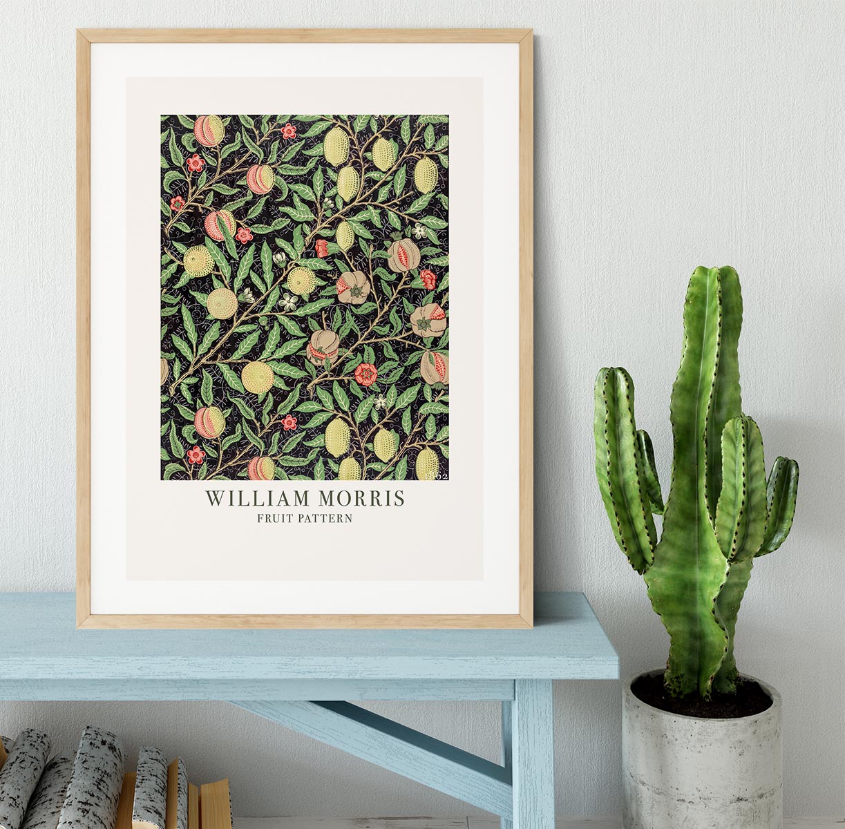 William Morris Fruit Pattern Framed Print - Canvas Art Rocks - 3