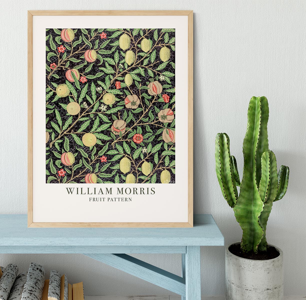 William Morris Fruit Pattern Framed Print - Canvas Art Rocks - 4