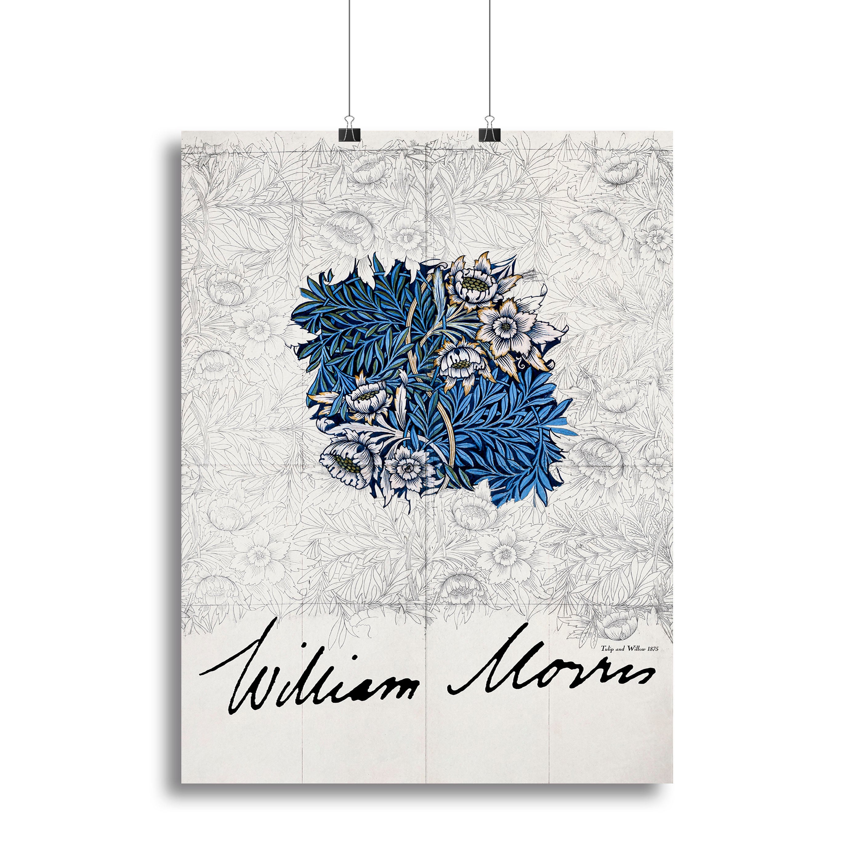 William Morris Tulip and Willow Poster - Unframed