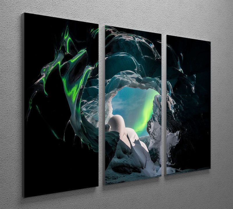 Wonders of Iceland 3 Split Panel Canvas Print - Canvas Art Rocks - 2