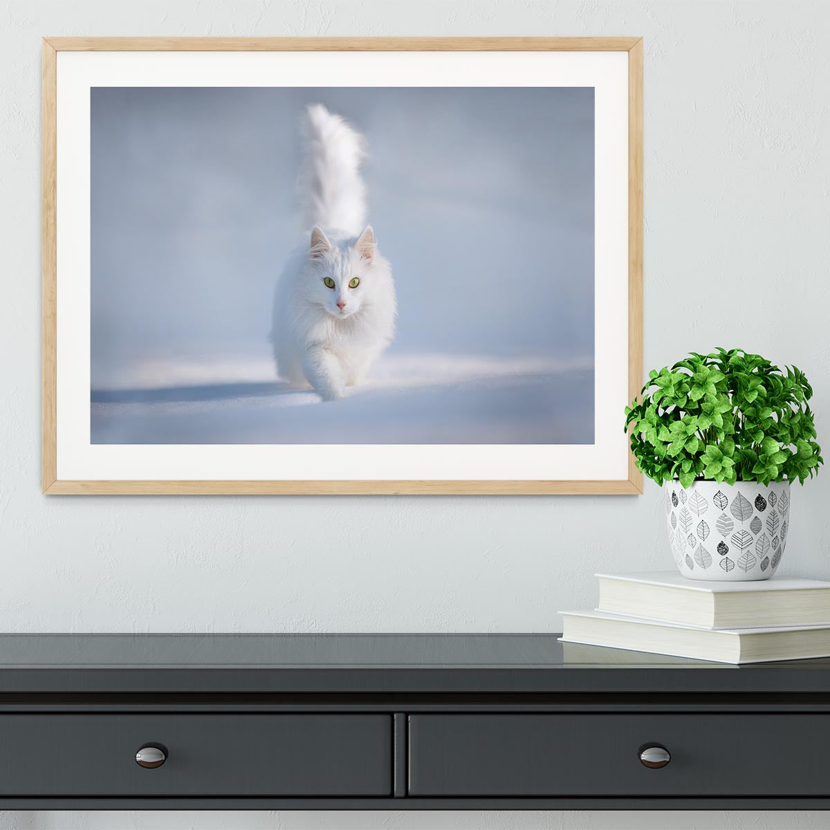 Yellow Eyes Framed Print - 1x - 3